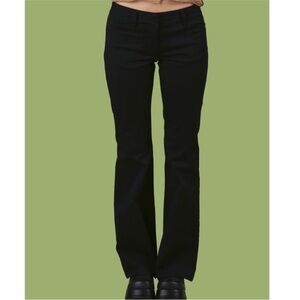 Sold  UNIF Keri Pants bootcut low rise pants size 28 black euc